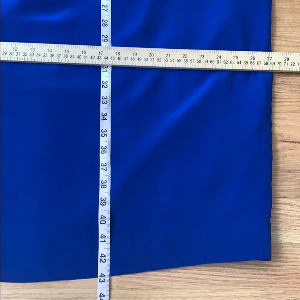 📍FINAL SALE📍Silk colorblock 💙💚Vintage - Picture 12 of 16
